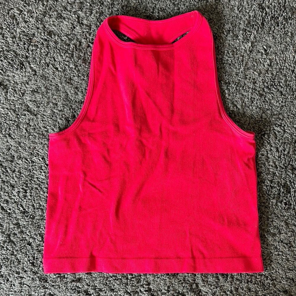Women's Sleeveless Pink Top